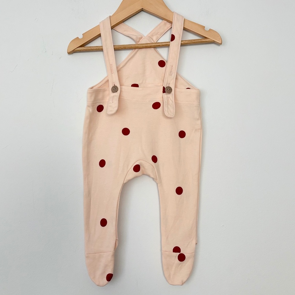 Organic zoo footed overalls